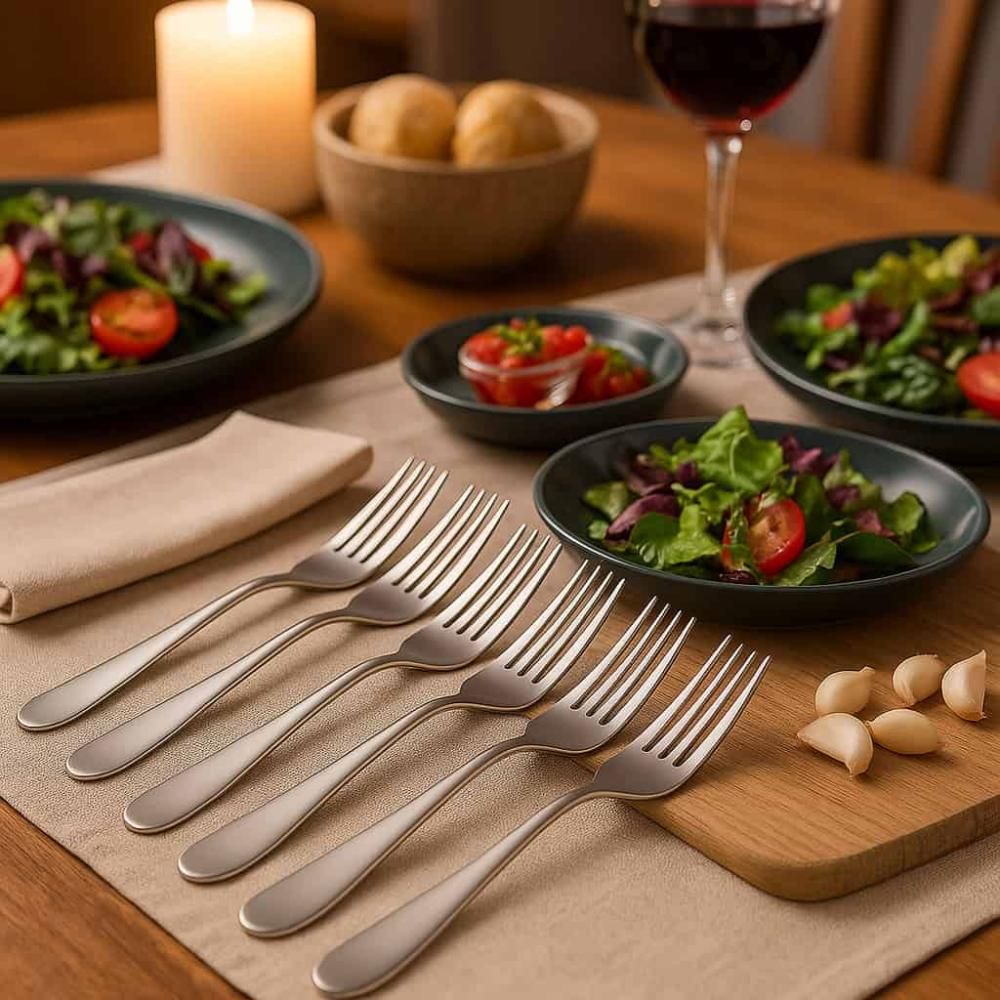 شوك اكل استيل كبير 6قطع AZ-3289