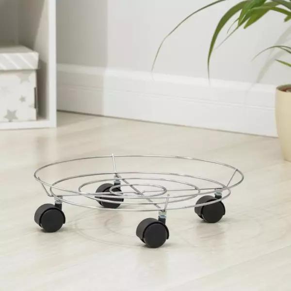 قاعدة دبة غاز ستيل مع العجلات NG-6043