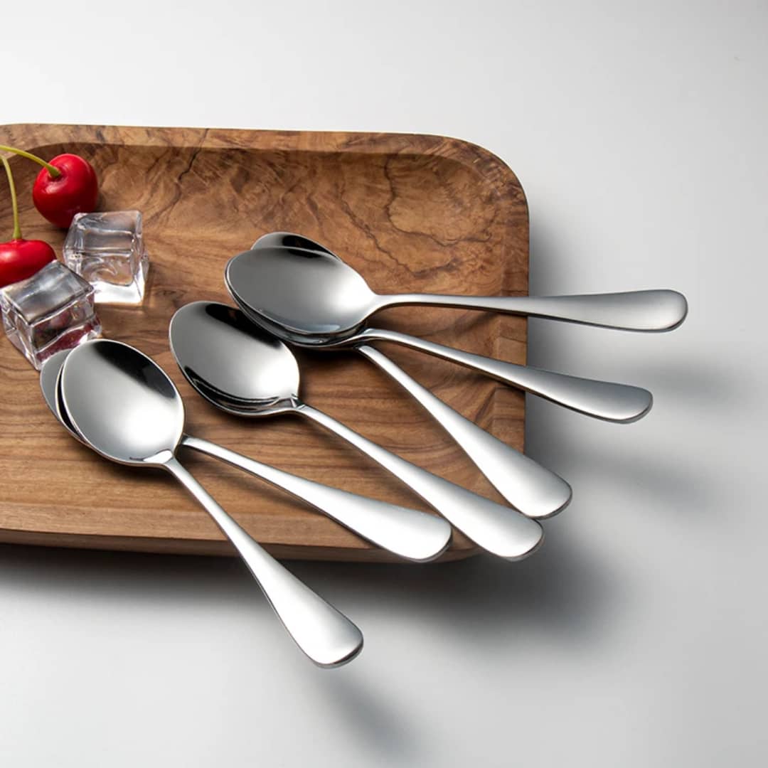 ملاعق حلويات ستيل 6قطع AZ-3288