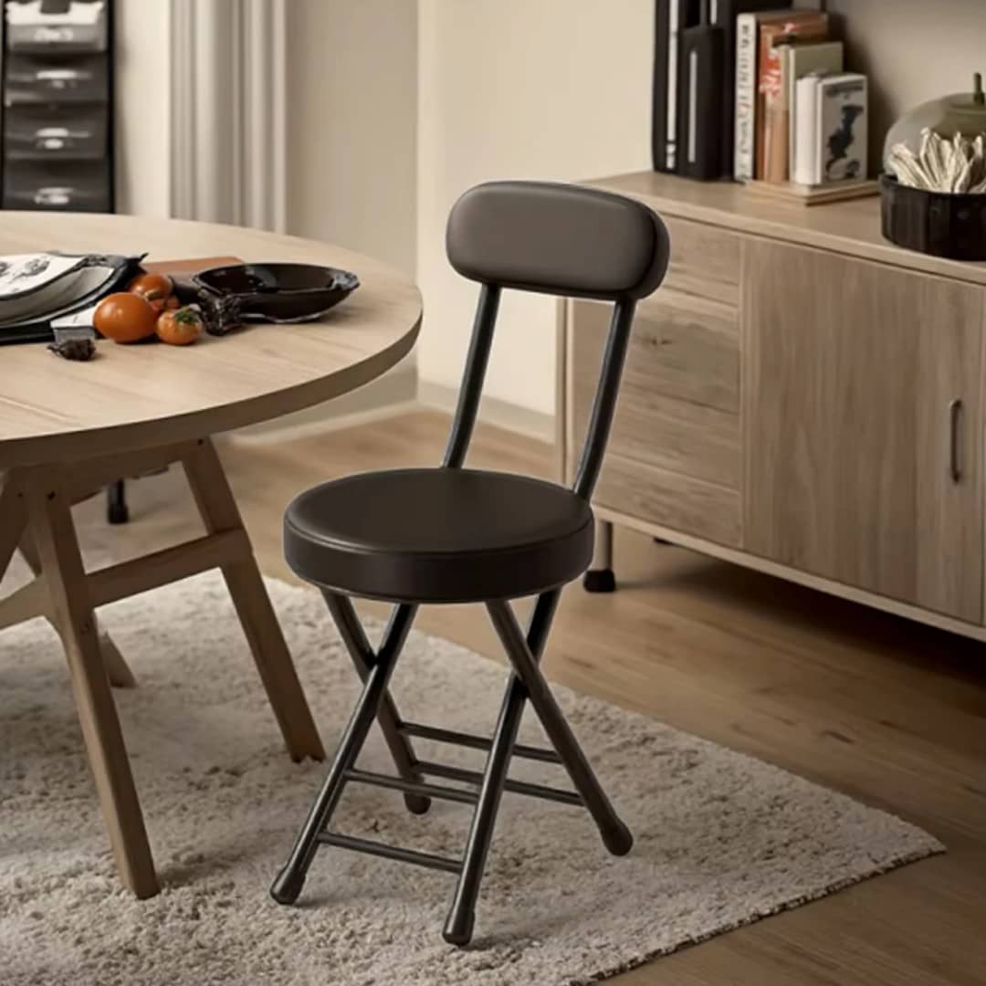 كرسي عطفة اسفنج مرتفع اسود AZ-3414