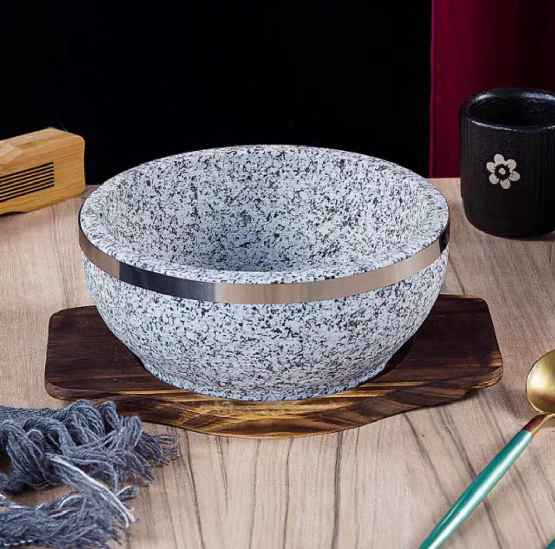 حرض حجرمع قاعدة خشب 18 سم RYW-1877