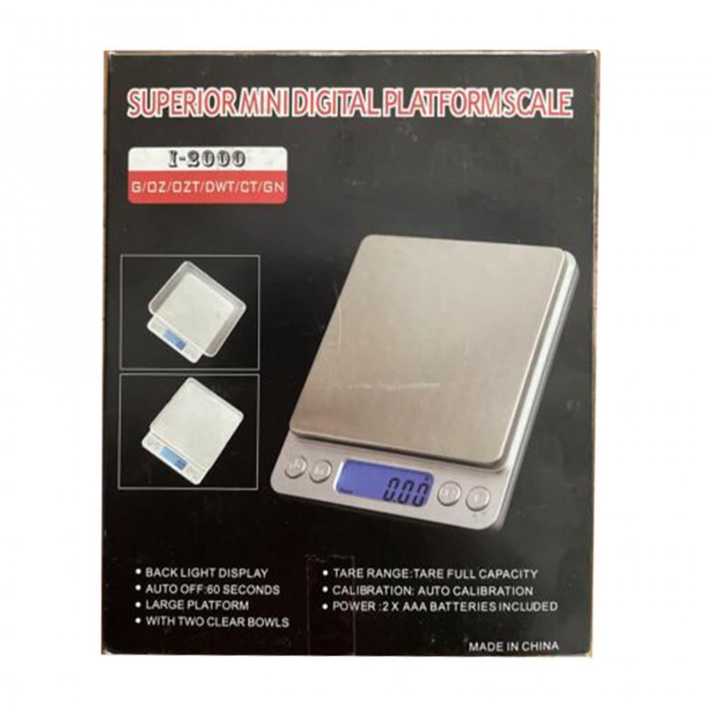 ميزان طعام حساس ستيل مسطح I-2000