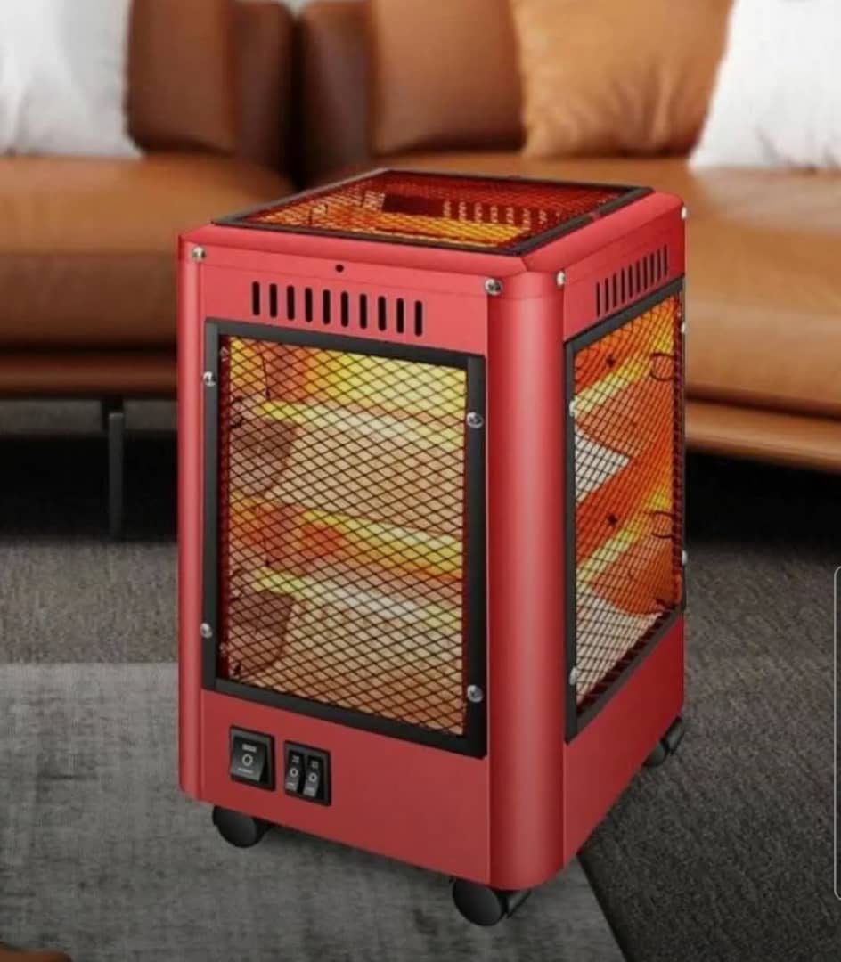 دفاية كهرباء مربع 2000 وات مع عجلات