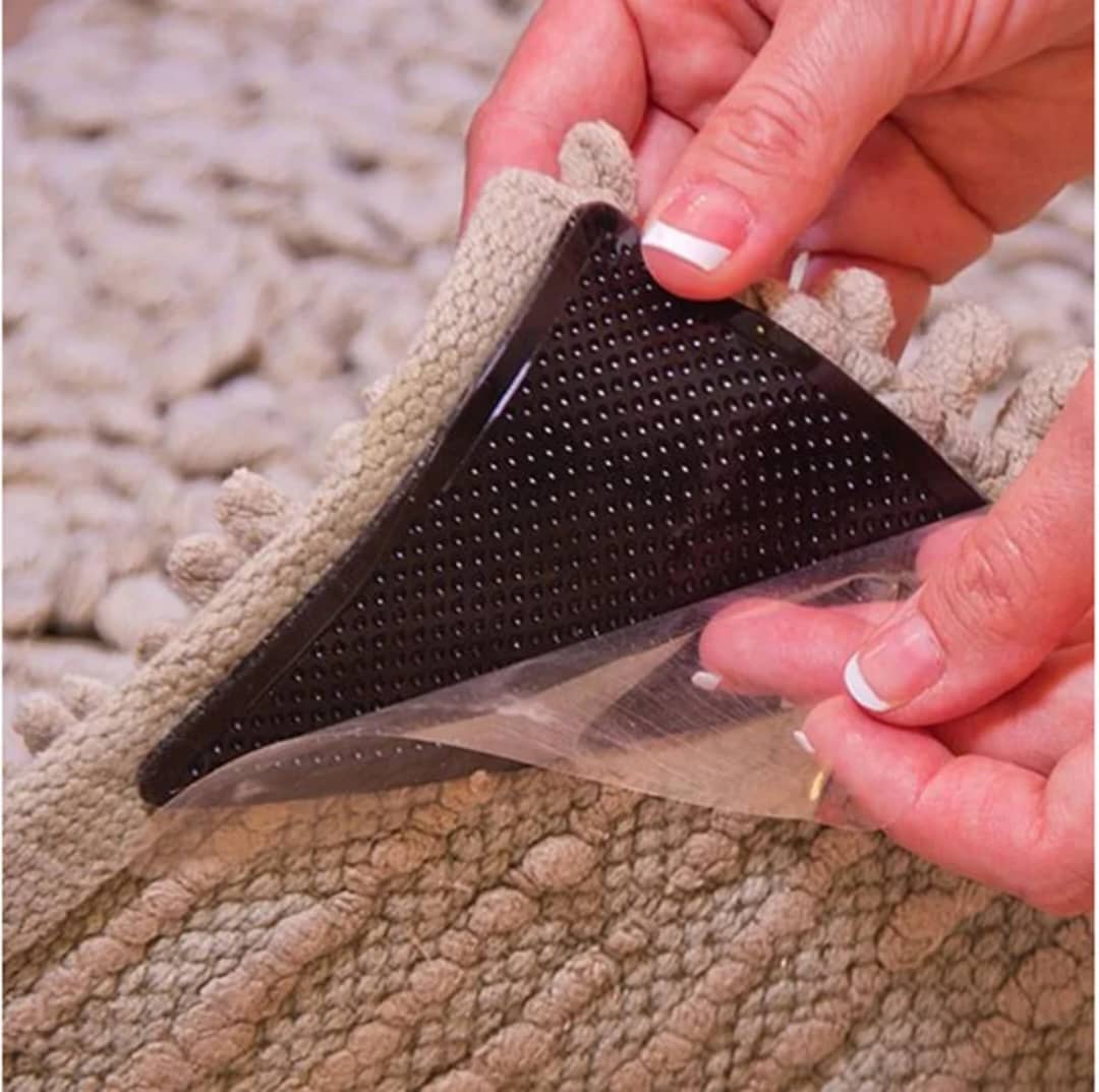 لاصق زوايا موكيت 4 قطع قابلة لاعادة الاستخدام AZ-3303