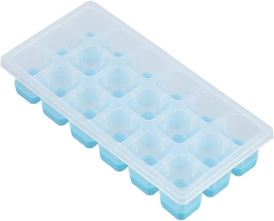 قالب ثلج قاعدة سليكون 18خانة مربعة AZ-3349
