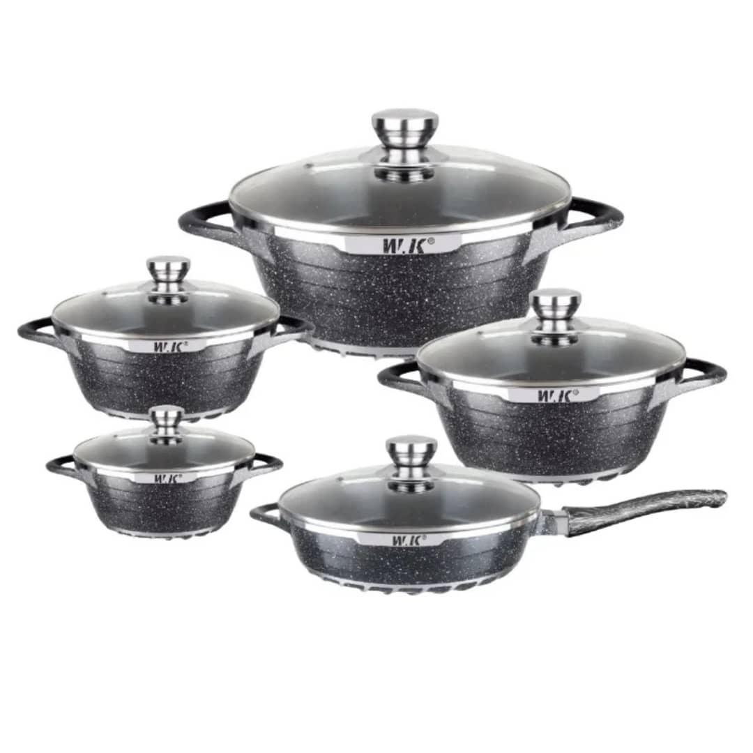 طقم قدور جرانيت WK 12 قطعة AZ-3242