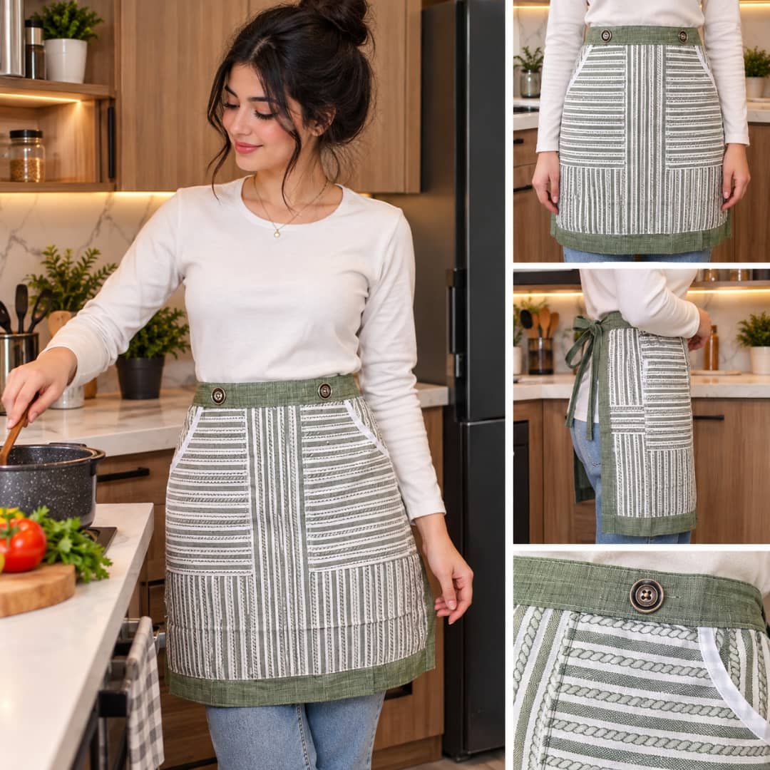 مريلة طبخ سفلية قماش AZ-4941