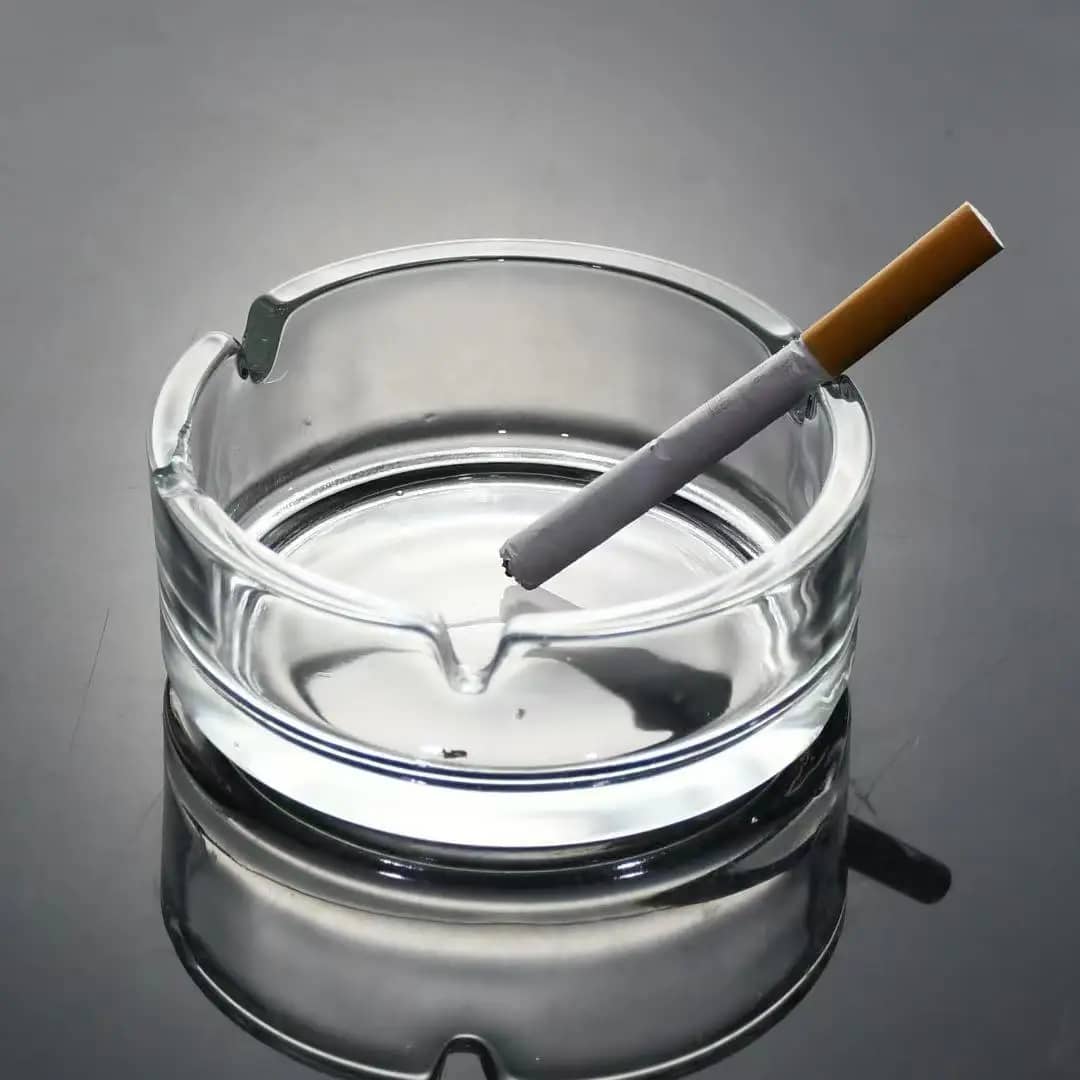 طفاية سجائر زجاج مدور AZ-3198