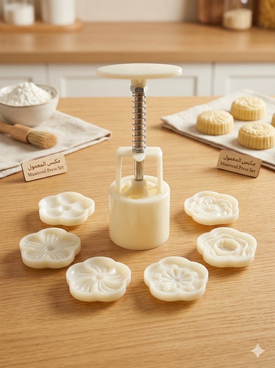 طباعات كعك معمول ضغط 6 اشكال جديد  AZ-2191